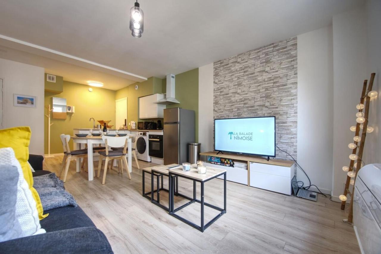 La Balade Nimoise Center Car Park Ac Daire Nîmes Dış mekan fotoğraf