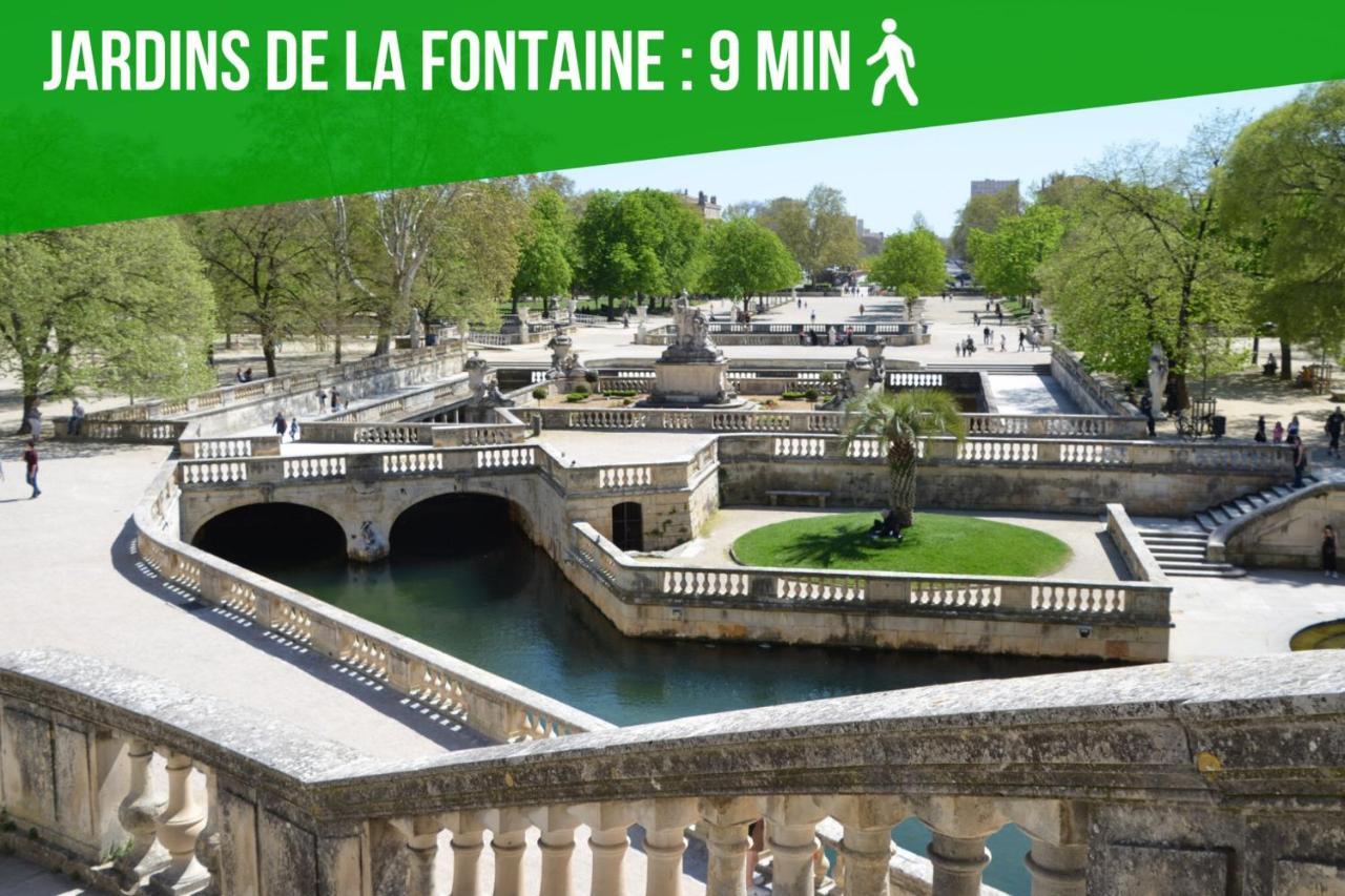 La Balade Nimoise Center Car Park Ac Daire Nîmes Dış mekan fotoğraf